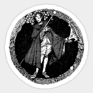 Spring - Harry Clarke Sticker